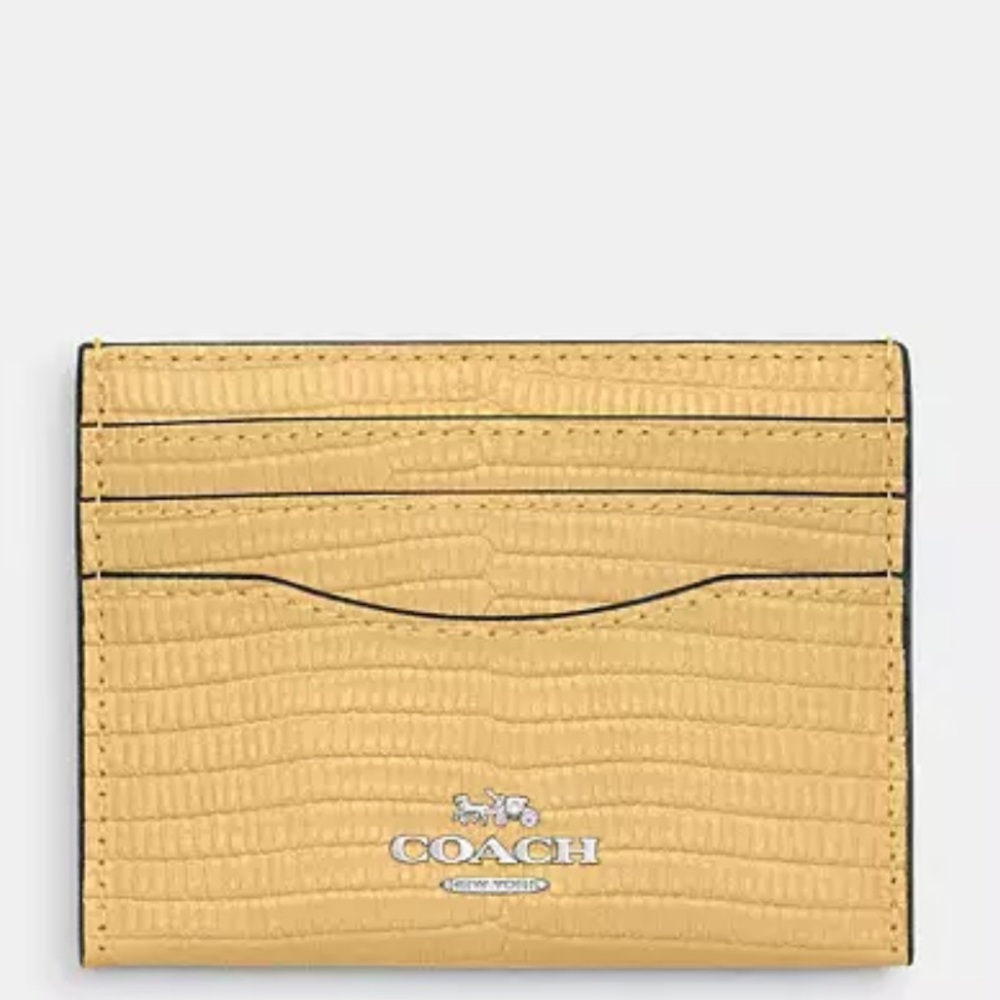 Coach Slim Id Card Case nwt in packaging - Picture 3 of 3